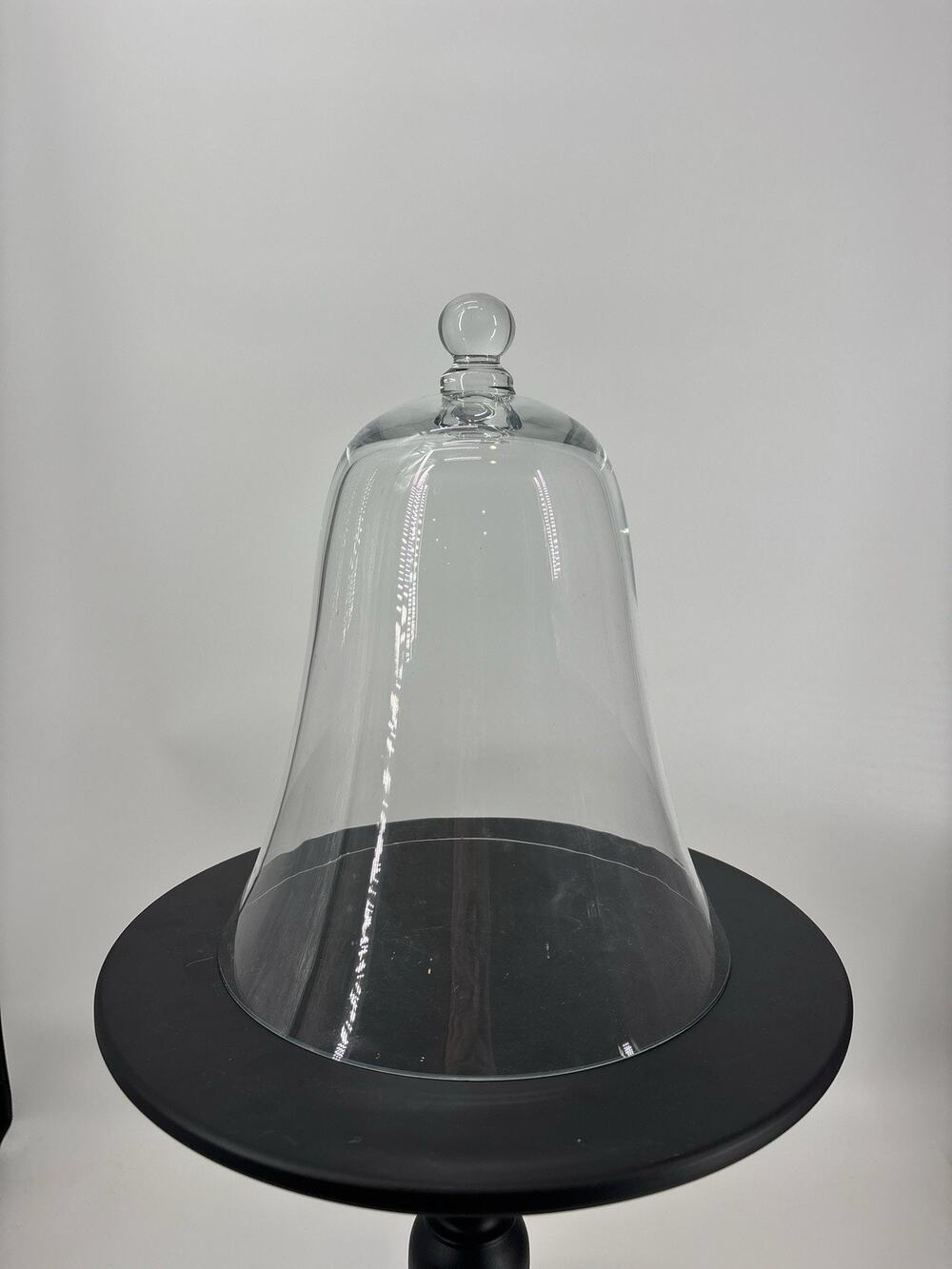 Vintage Bell Shaped Glass Cloche 12" Tall